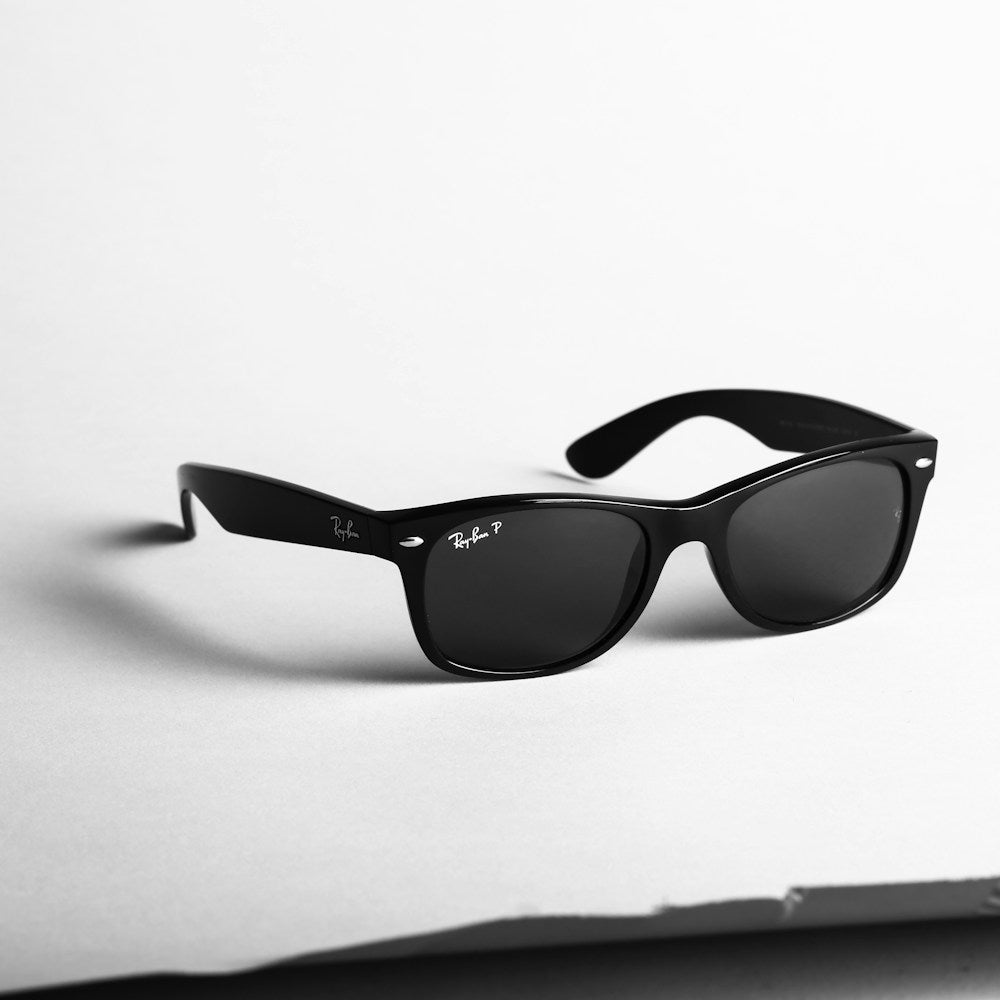 Retro Sunglasses On Model