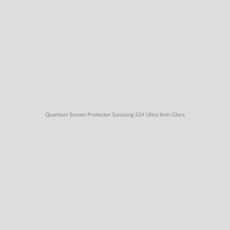Quantum Screen Protector for Samsung S24 Ultra - Anti-Glare