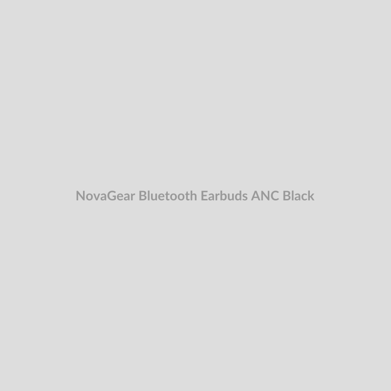 NovaGear Bluetooth Earbuds for ANC - Black