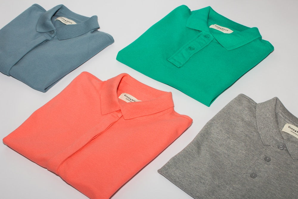 Knit Polo Shirt Cream