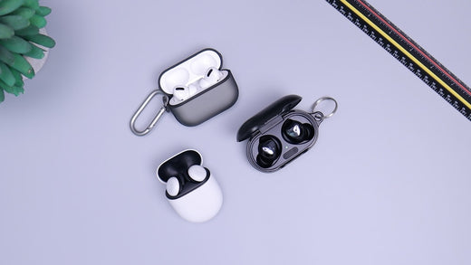 TWS Pro Wireless Earbuds - ANC + ENC Quad Mic
