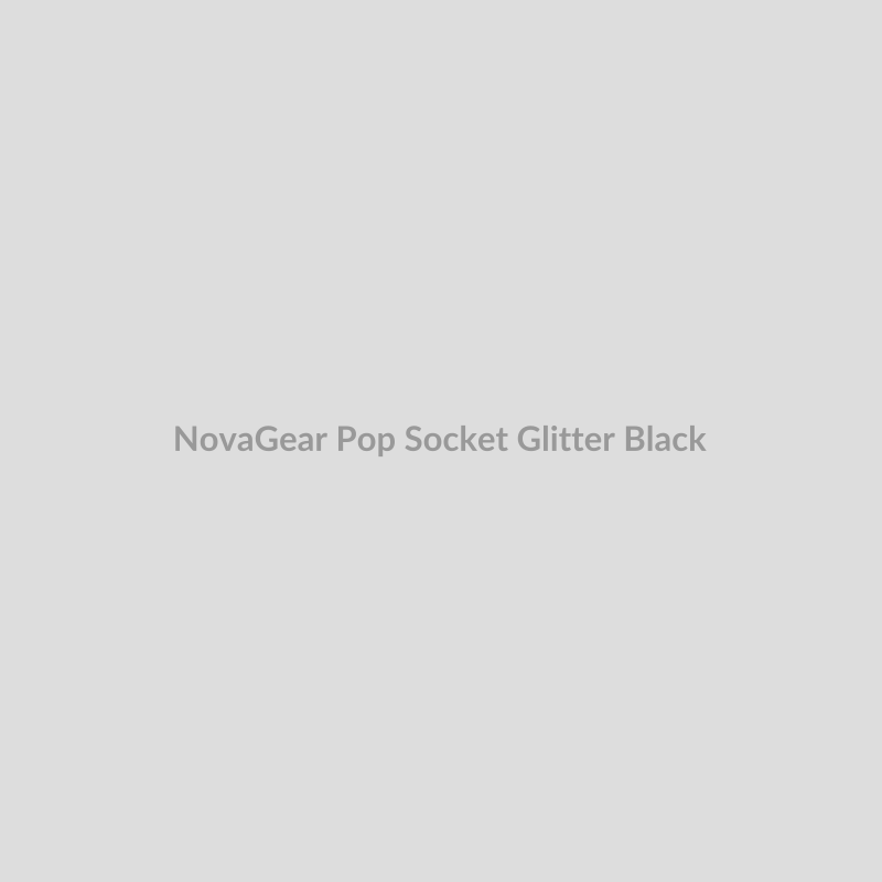 NovaGear Pop Socket for Glitter - Black