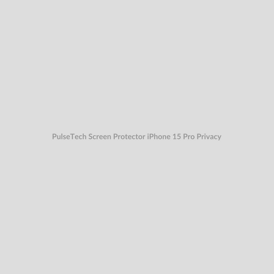 PulseTech Screen Protector for iPhone 15 Pro - Privacy