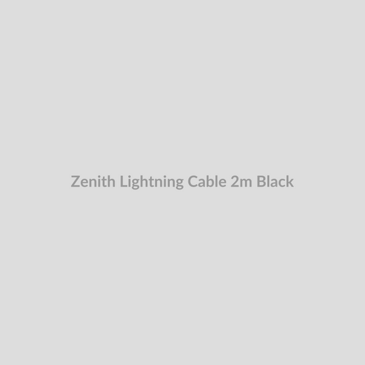 Zenith Lightning Cable for 2m - Black