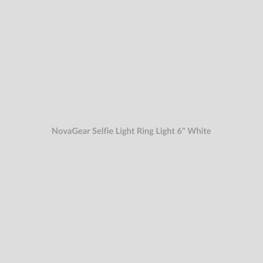 NovaGear Selfie Light for Ring Light 6" - White