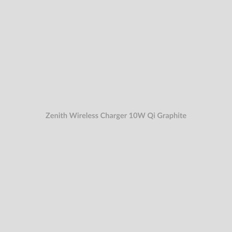 Zenith Wireless Charger for 10W Qi - Graphite