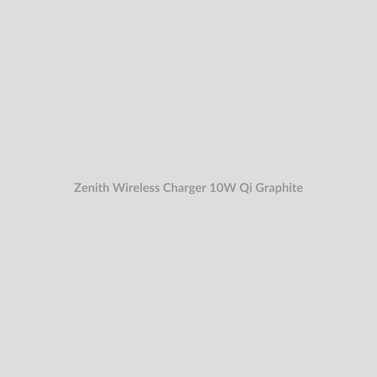 Zenith Wireless Charger for 10W Qi - Graphite