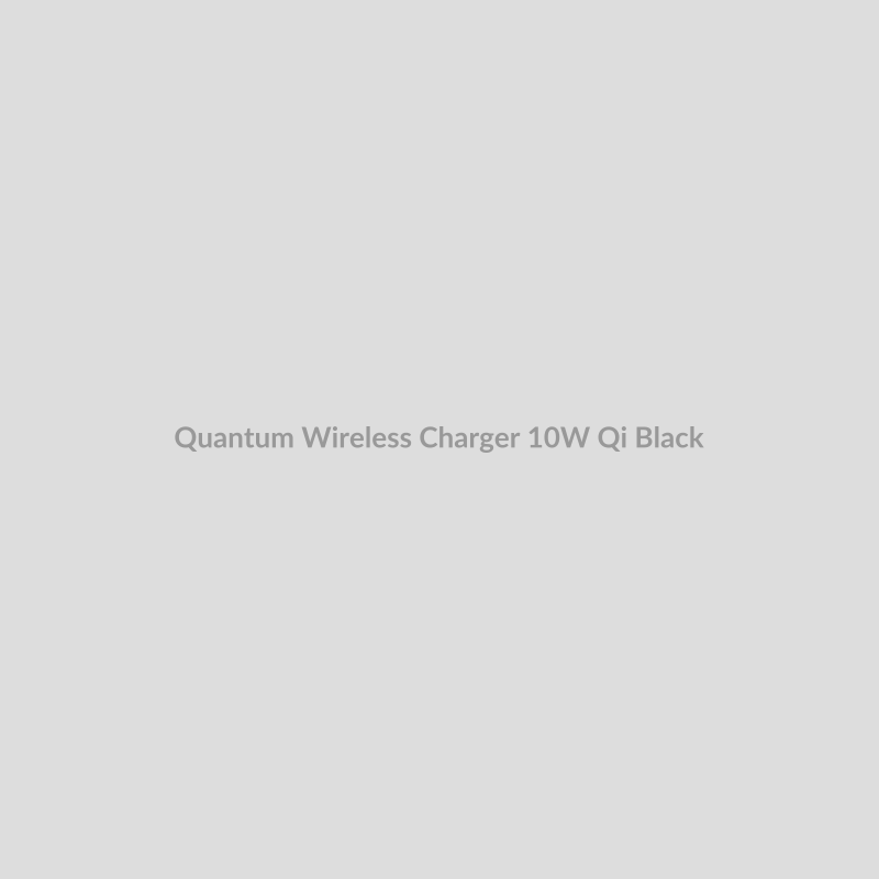 Quantum Wireless Charger for 10W Qi - Black