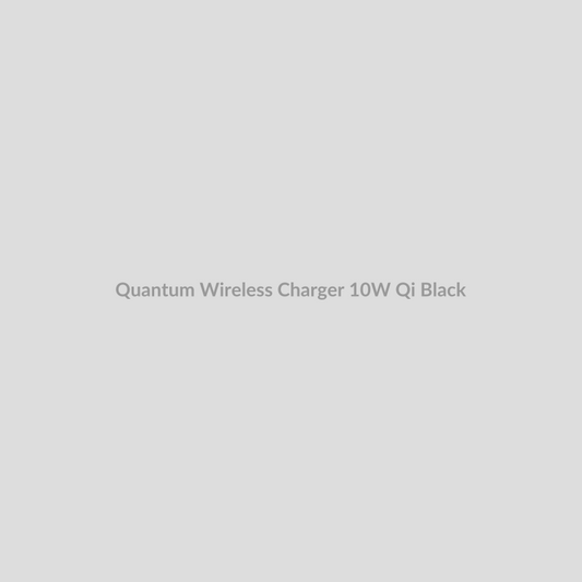 Quantum Wireless Charger for 10W Qi - Black