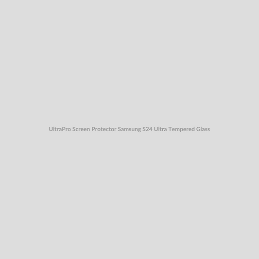 UltraPro Screen Protector for Samsung S24 Ultra - Tempered Glass