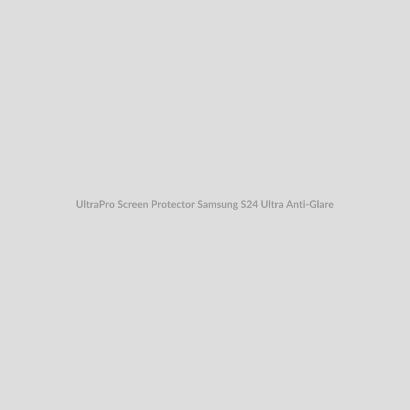 UltraPro Screen Protector for Samsung S24 Ultra - Anti-Glare