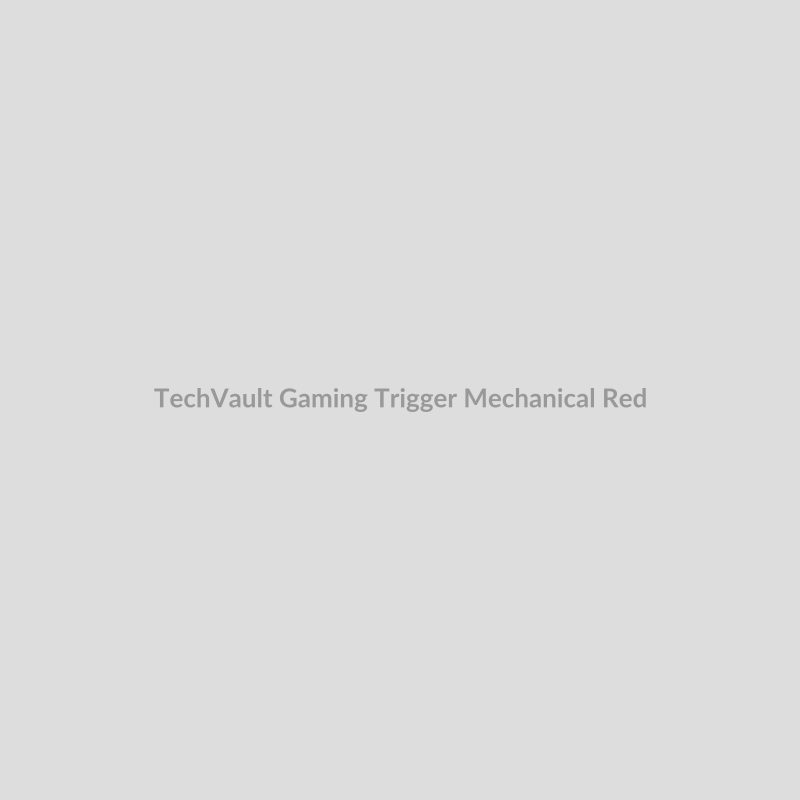 TechVault Gaming Trigger for Mechanical - Red