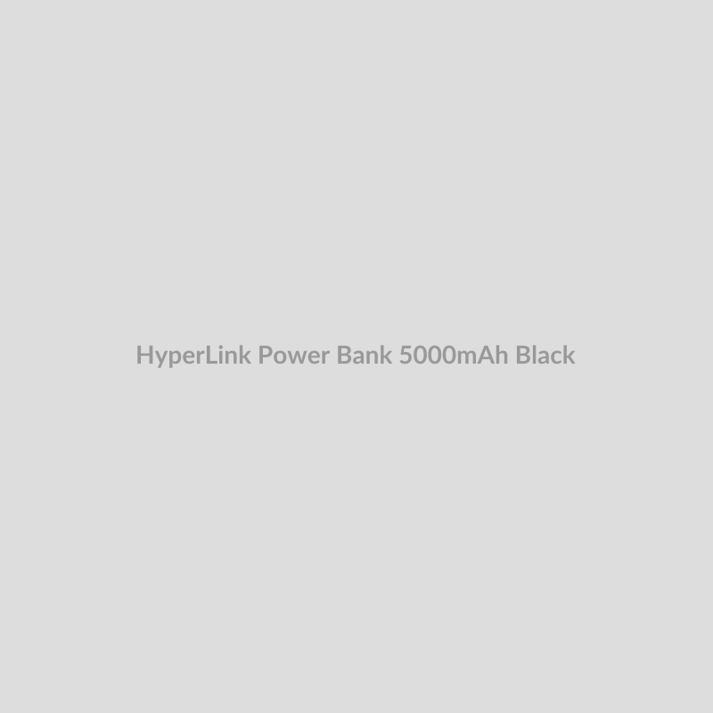 HyperLink Power Bank for 5000mAh - Black
