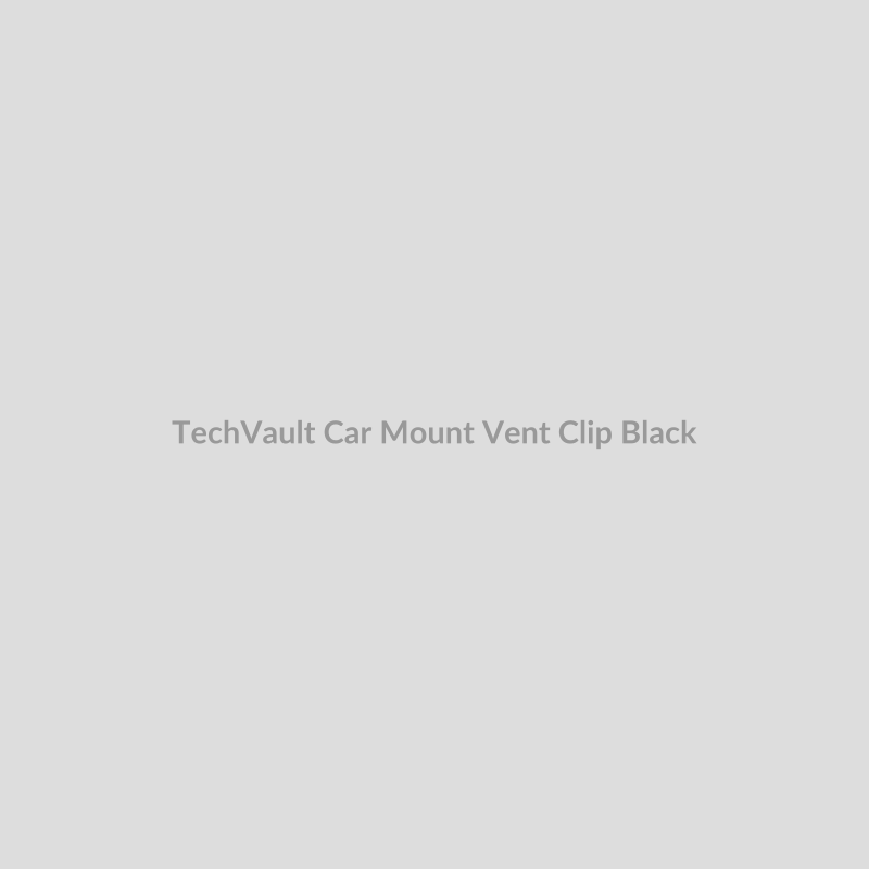 TechVault Car Mount for Vent Clip - Black