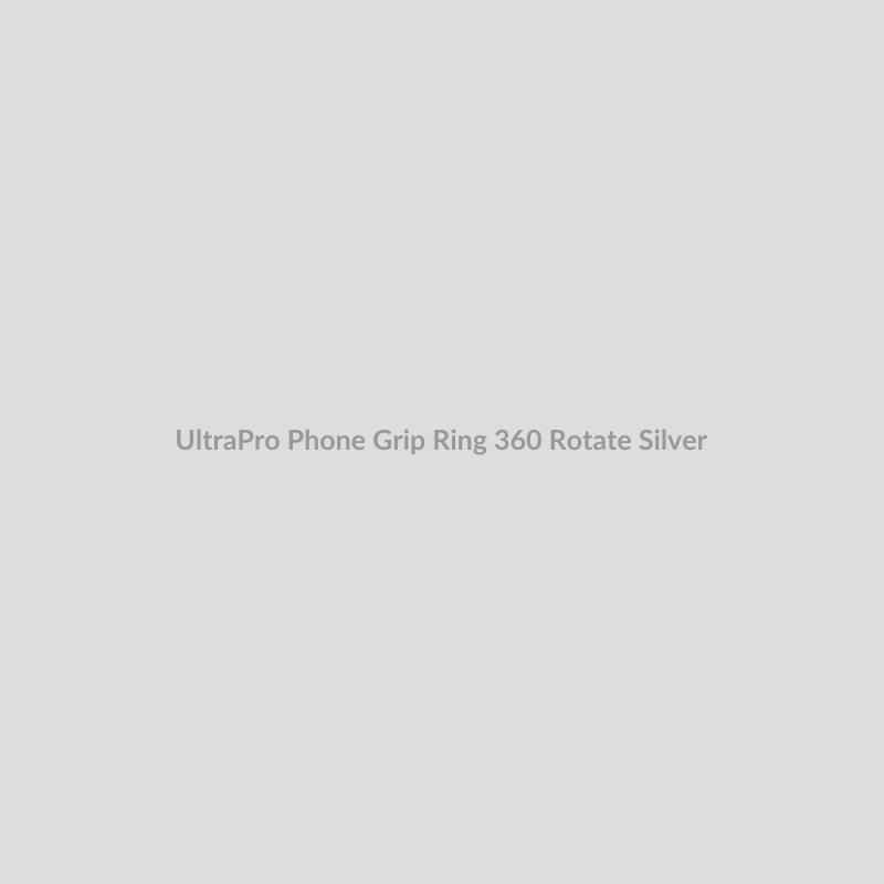 UltraPro Phone Grip Ring for 360 Rotate - Silver