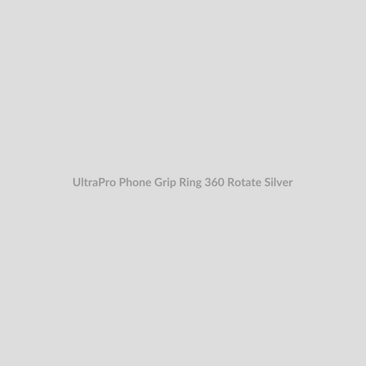 UltraPro Phone Grip Ring for 360 Rotate - Silver