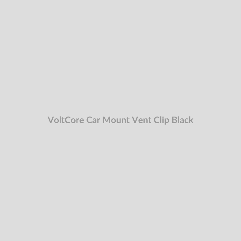 VoltCore Car Mount for Vent Clip - Black