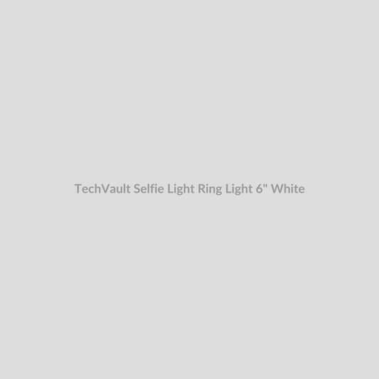 TechVault Selfie Light for Ring Light 6" - White