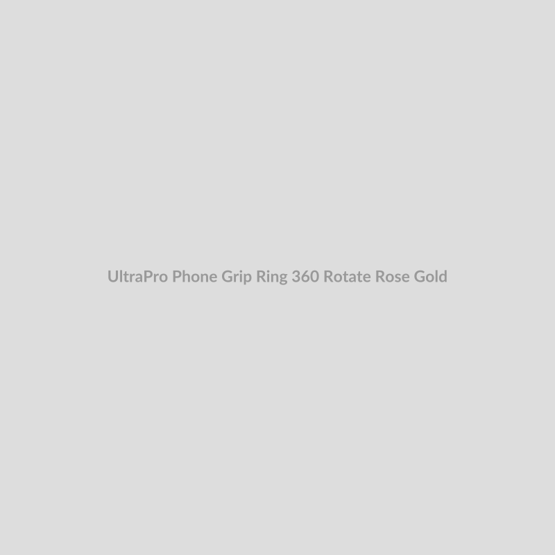 UltraPro Phone Grip Ring for 360 Rotate - Rose Gold