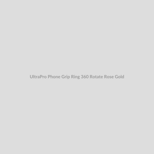 UltraPro Phone Grip Ring for 360 Rotate - Rose Gold